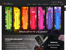 Tablet Screenshot of fairsmoke.net